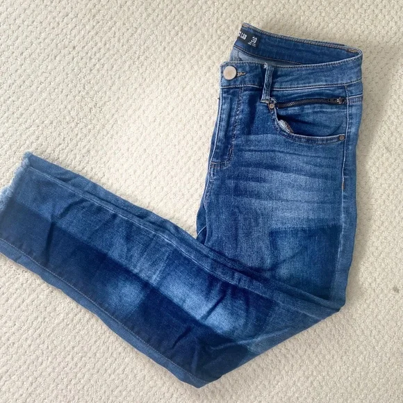 Design Lab MultiShade Patchwork Jeans (RARE) - Picture 2 of 6